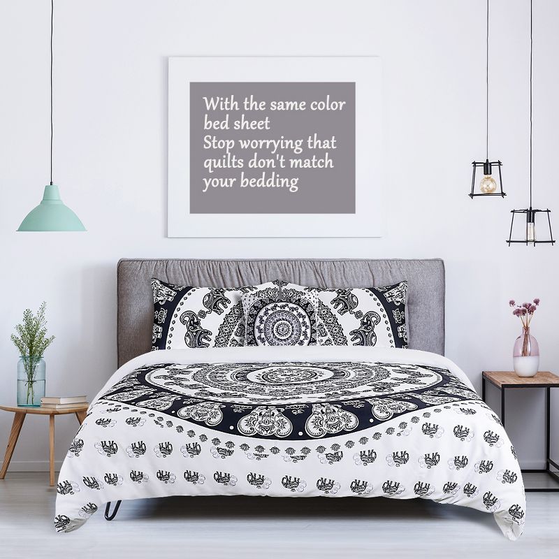 King Oakdale Duvet Cover Set Gray - Stone Cottage