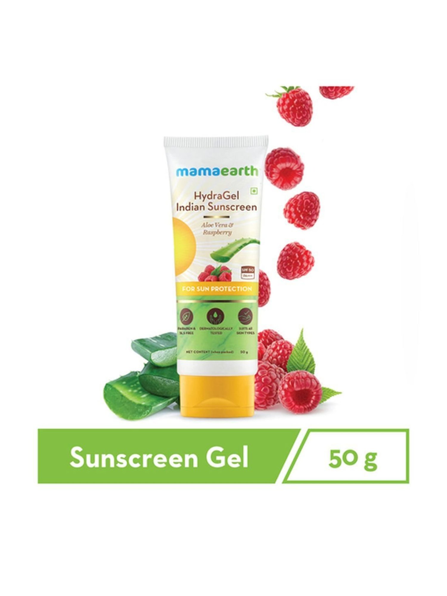 Mamaearth HydraGel Indian Sunscreen - 50 gm