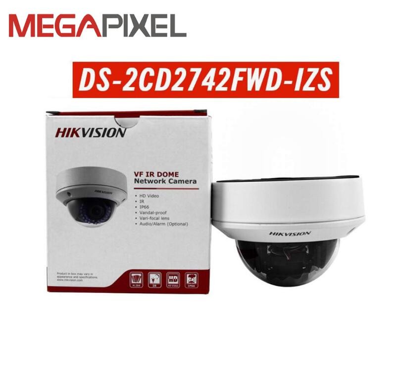 Hikvision DS-2CD2742FWD-IZS DM IP66 4Megapixel 2.8-12MZ WDR IR Camera