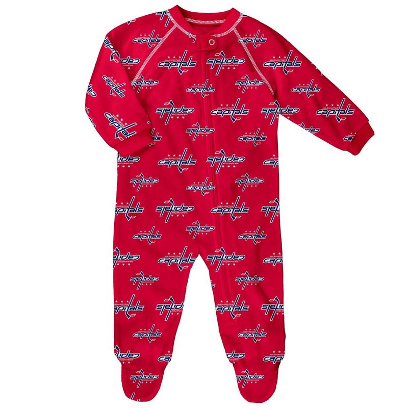 NHL Washington Capitals Baby Boys' Sleeper - 0-3M