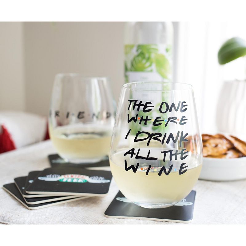 DEMDACO It's Wine O'Clock Lantern Green