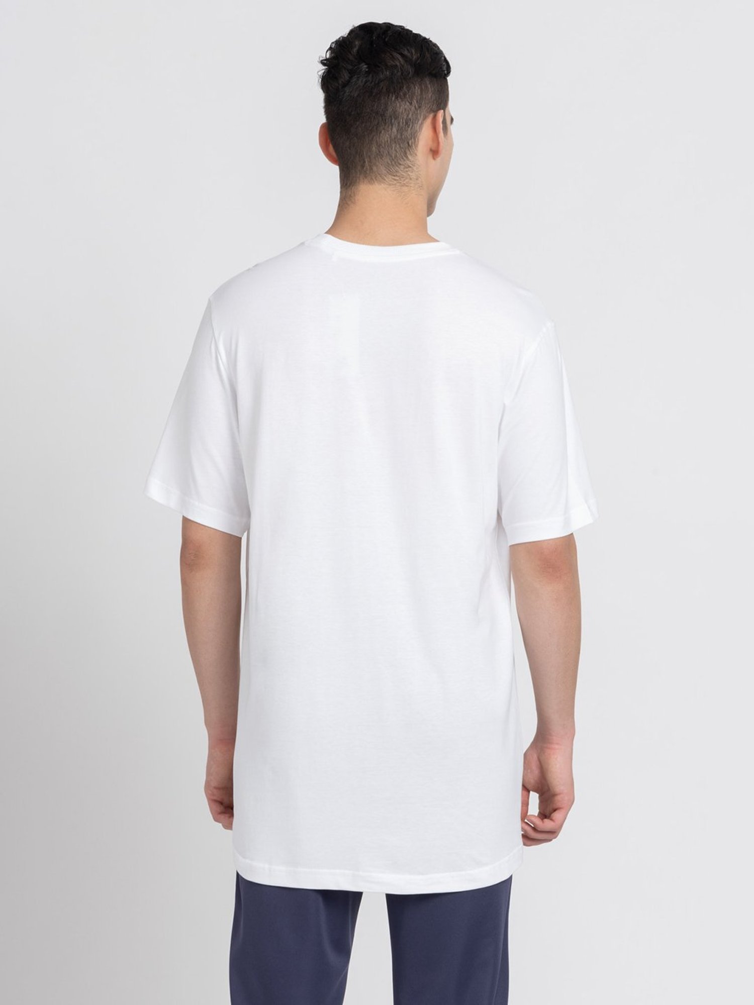 adidas ALL SZN White Loose Fit Cotton Crew T-Shirt