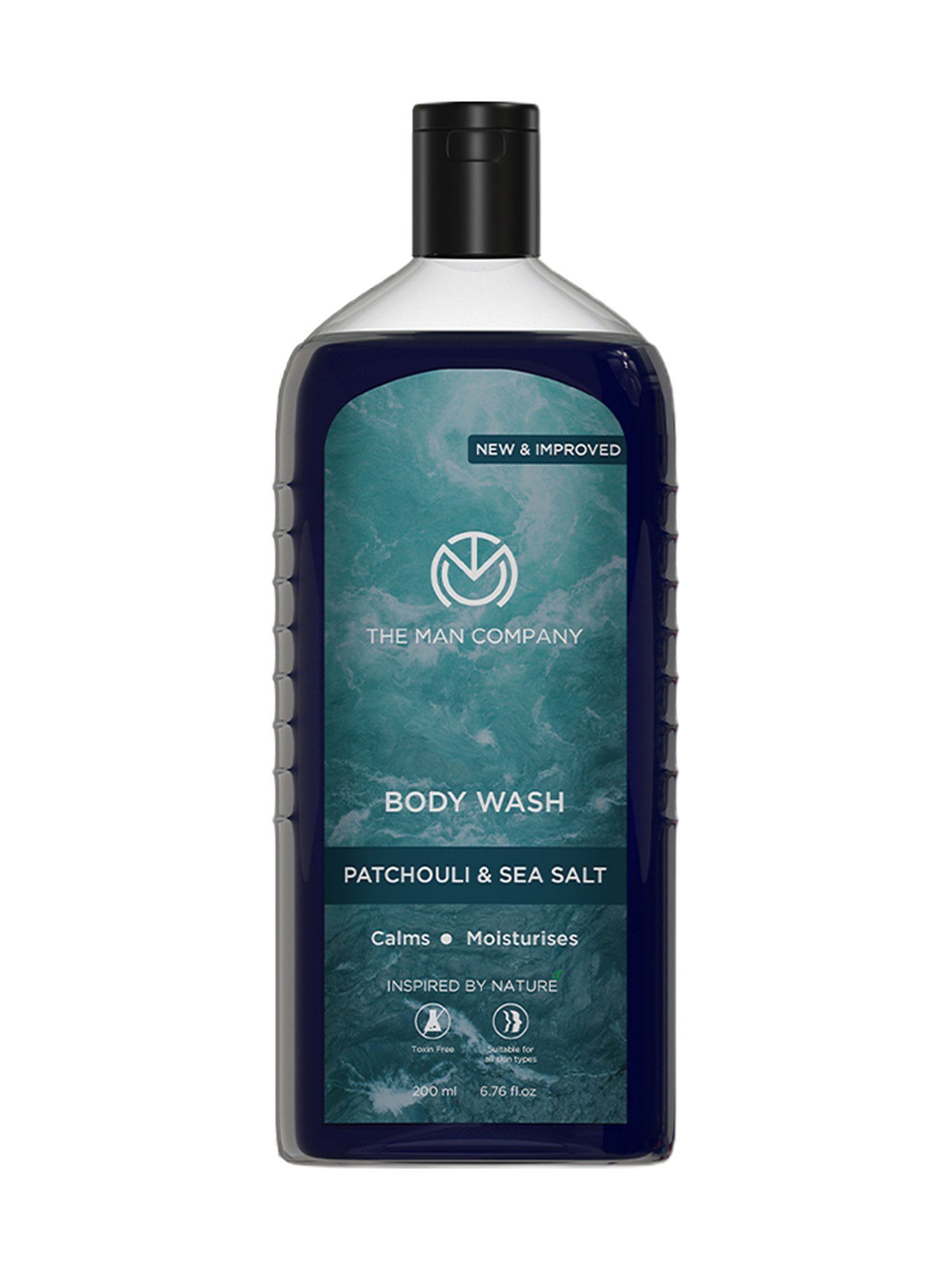 The Man Company Patchouli & Sea Salt Body Wash - 200 ml