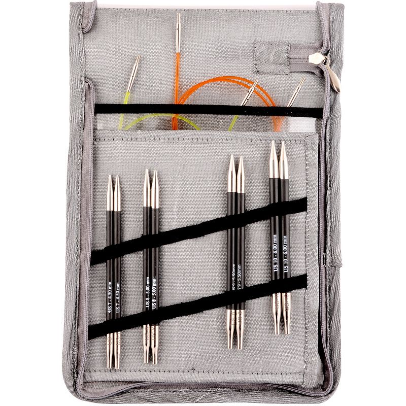 Knitter's Pride-Karbonz Interchangeable Needles Midi Set