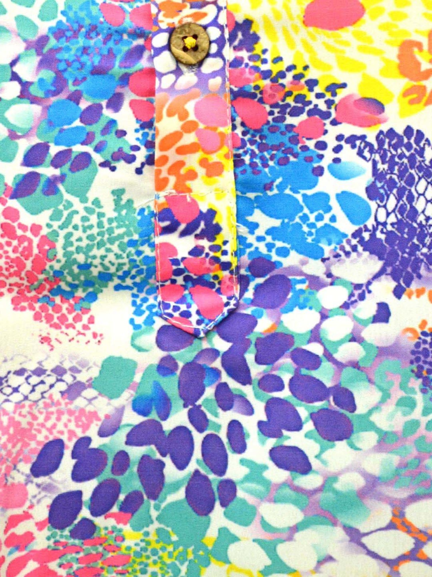 A.T.U.N. Boys Multicolor Printed Full Sleeves Kurta Set