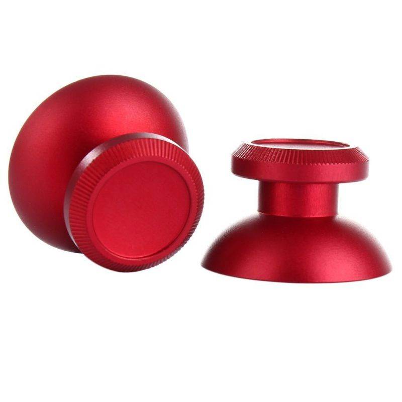 Lejiahong 2pcs Universal 3D Thumbstick Cap Aluminum Alloy Metallic Metal Analogue Analog Joystick Stick Module For PS4  Controller