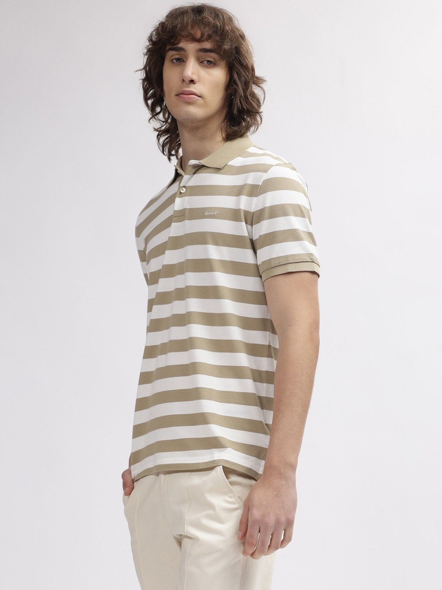 Levi's Pink Cotton Slim Fit Texture Henley T-Shirt