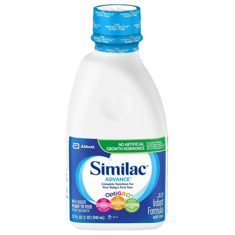 Similac Advance Infant Formula with Iron Ready-to-Feed - 32 fl oz