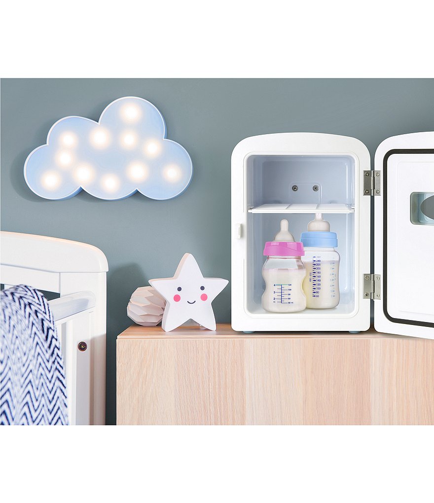 Nostalgia Electrics Retro 6-Can Personal Cooling and Heating Refrigerator