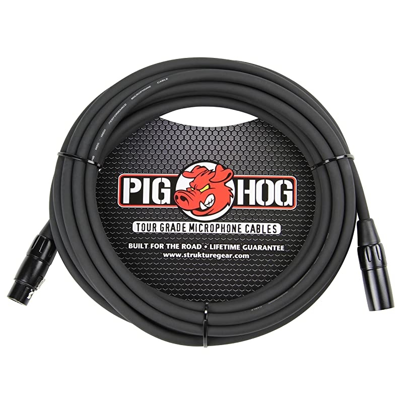 PHM15 High Performance 8mm XLR Microphone Cable, 15 Feet