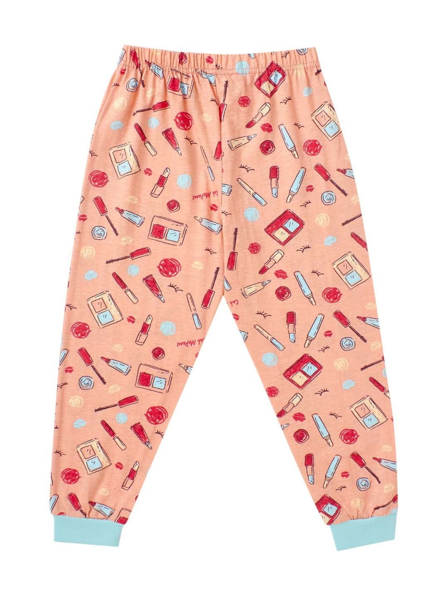 Jockey Girls Black Printed Shorts