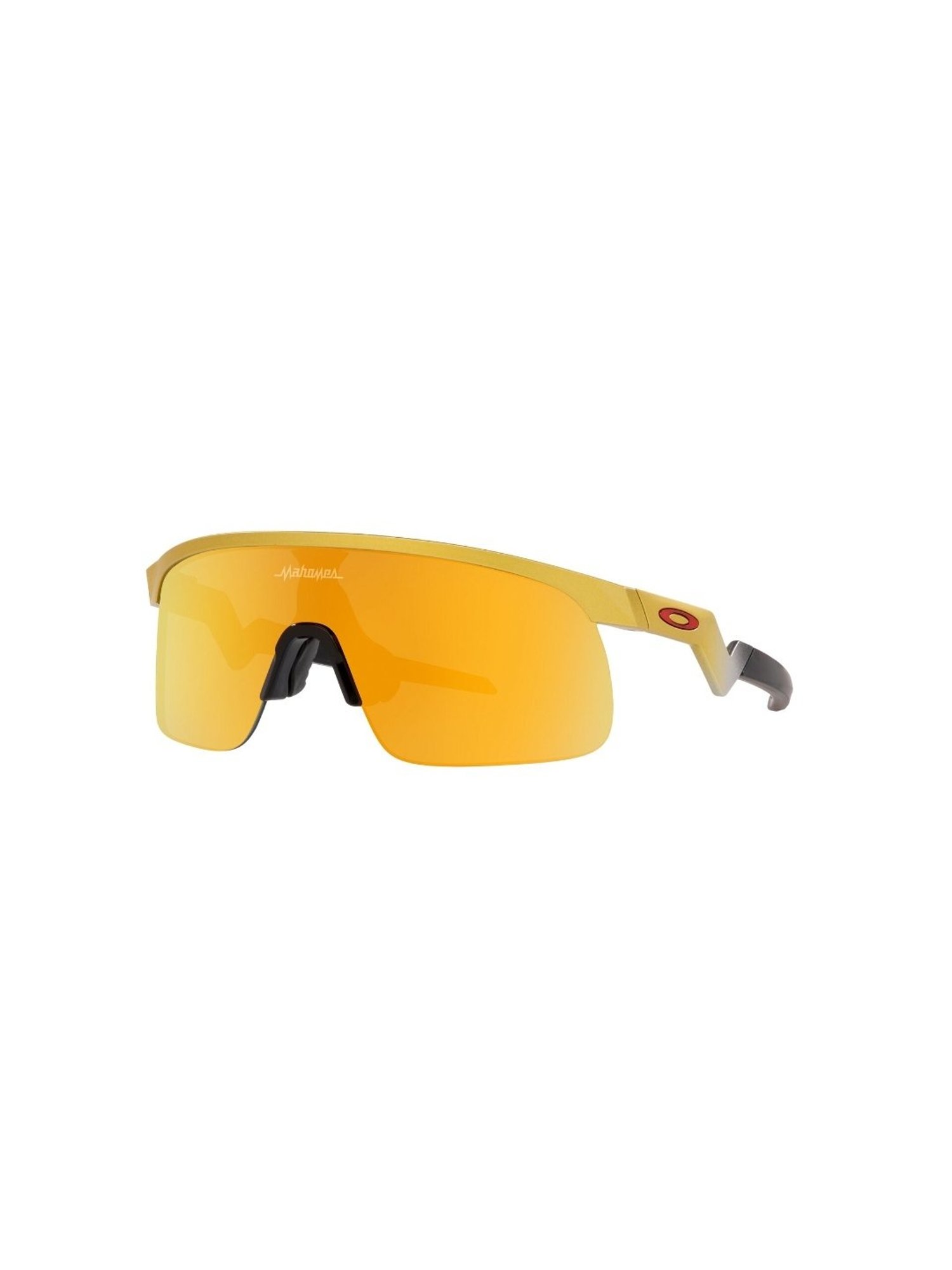OAKLEY JUNIOR Boys UV Protected Gold Lens Rectangle Sunglasses - 0OJ901090100823