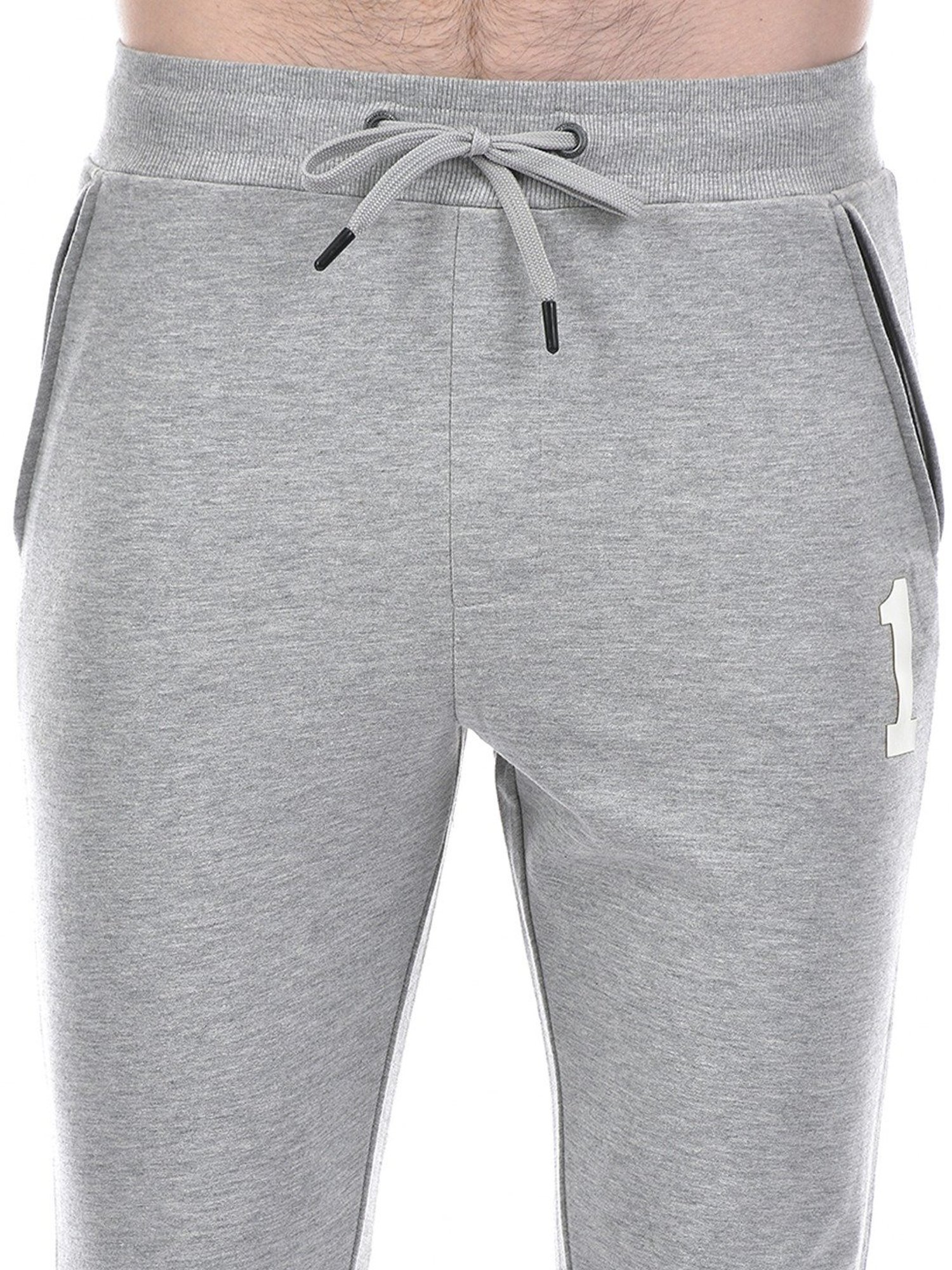 Basics Green Jogger Track Pant