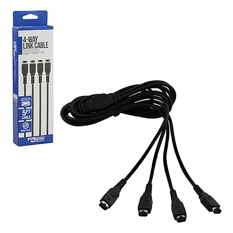 KMD 4.75 Feet 4 Way Link Cable Compatible With Nintendo Game Boy Advance System