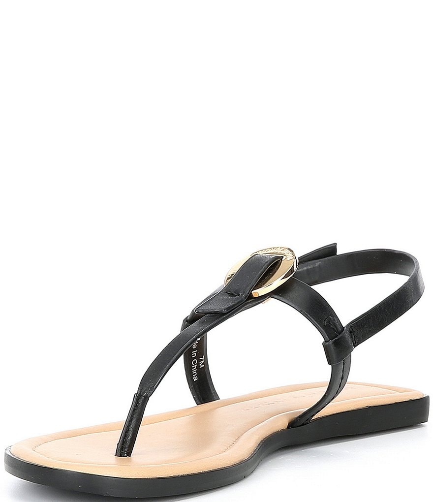 Gibson & Latimer Braelyn Ornament Leather Sandals
