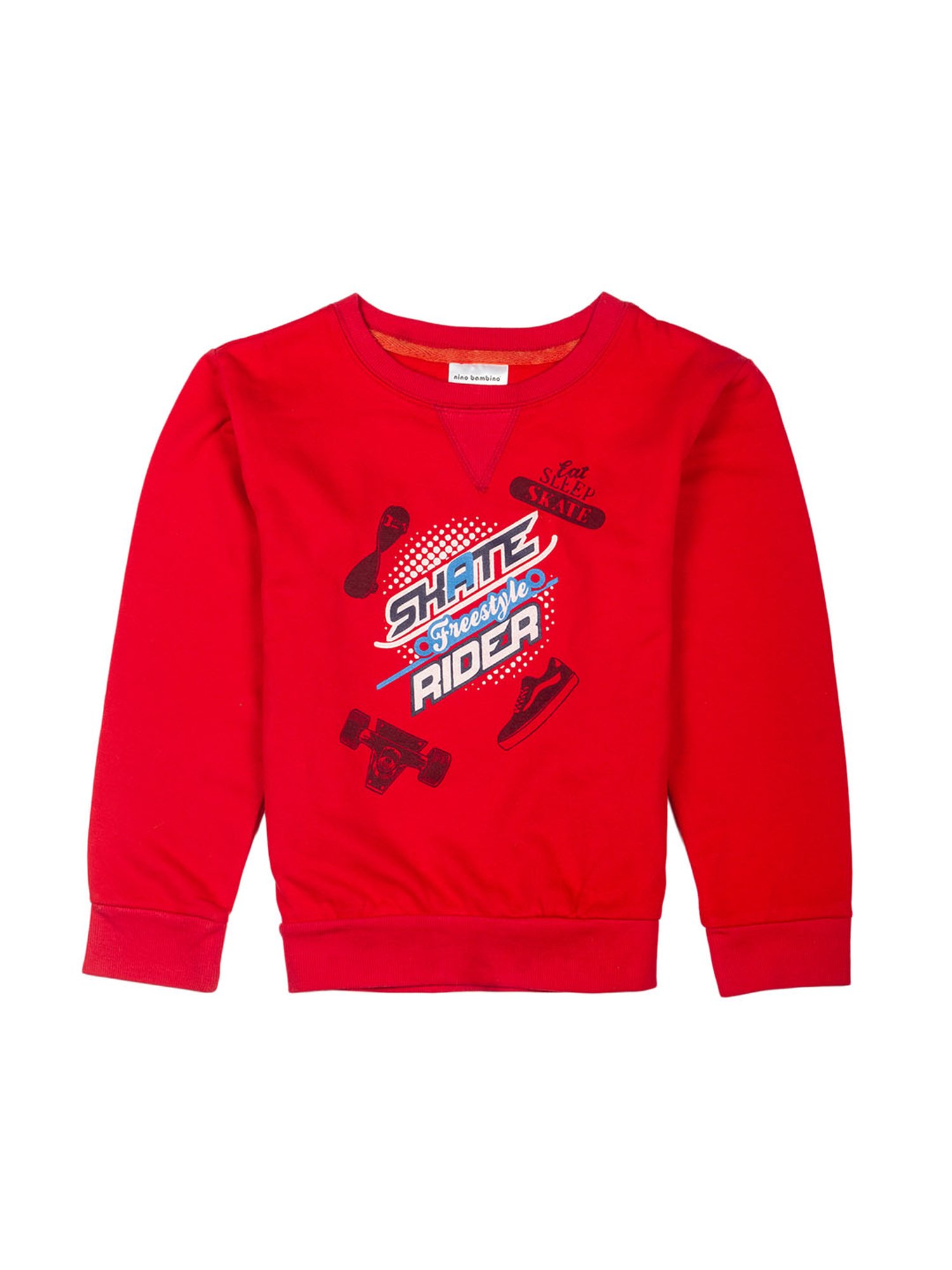 Nino Bambino Kids Red Printed Top