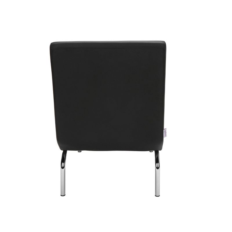 Armless Modular Lounge Chair Black - OFM