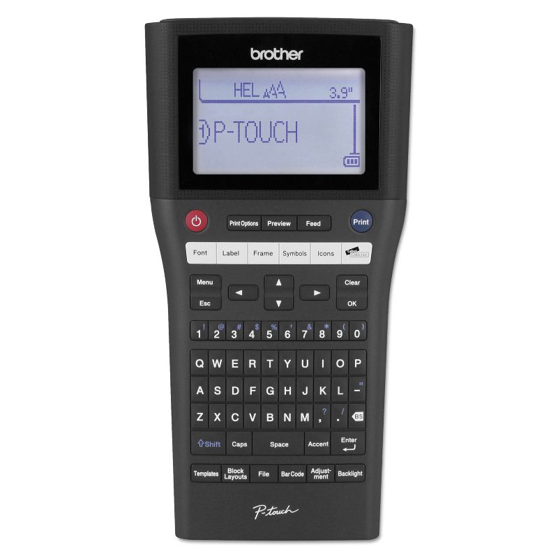 Brother P-Touch PT-H500LI Take-It-Anywhere Labeler Li-ion Battery and PC Connectivity 7 Lines