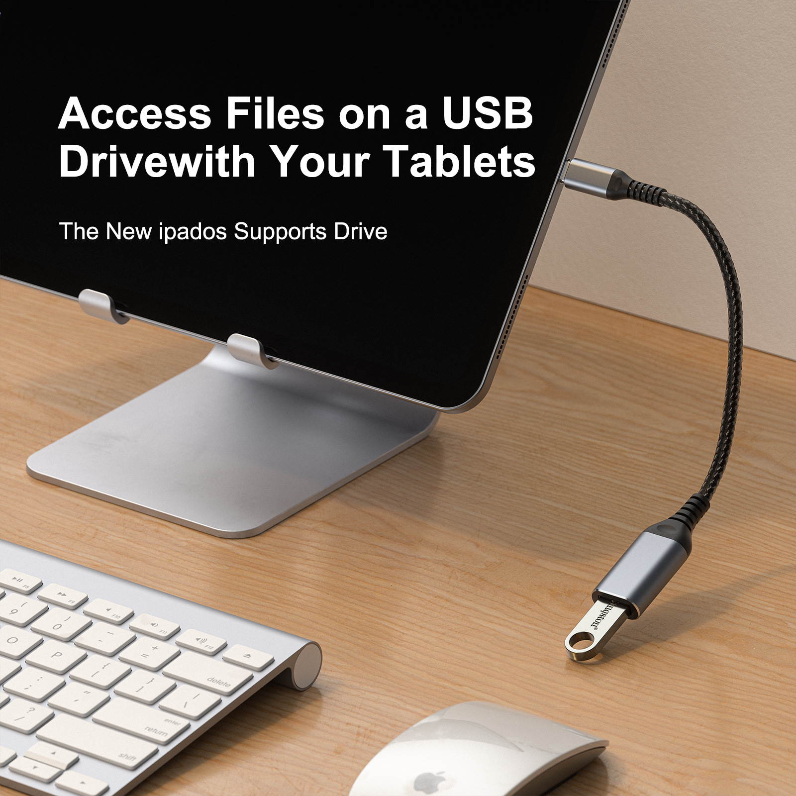 USB C to USB Adapter Type C OTG Cable USB C Male to USB 3.0 A Female Cable Connector ( 2 PACK)