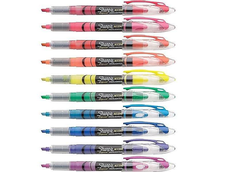 Integra Desk Highlighter Chisel Tip 12/PK Fluorescent Yellow 30004