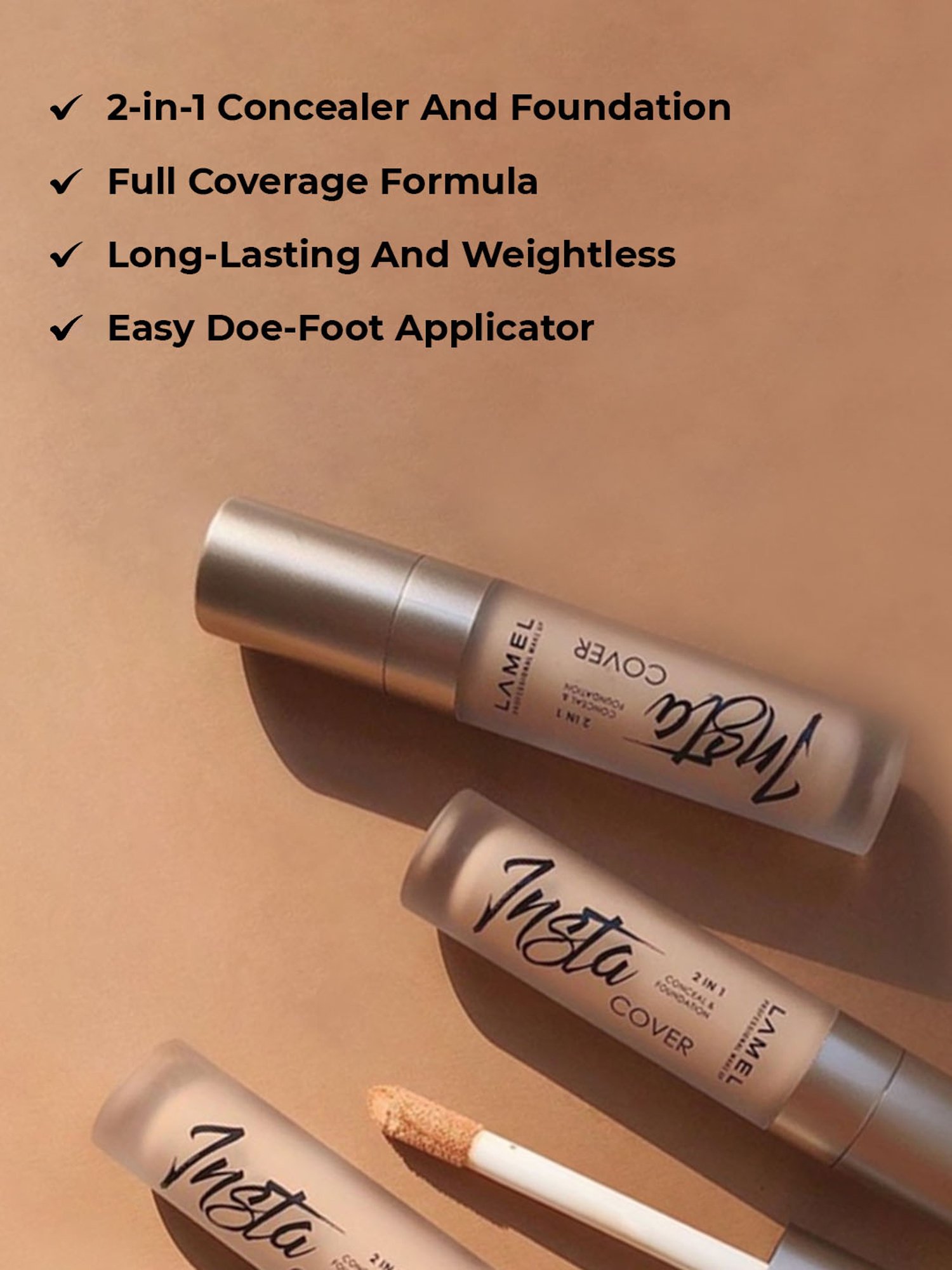 Lamel Insta Cover 401 Beige - 8 ml