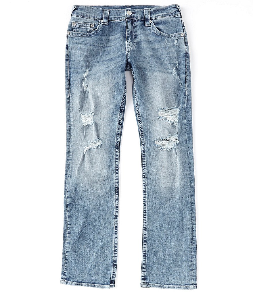 True Religion Ricky Low-Rise Straight Fit Jeans