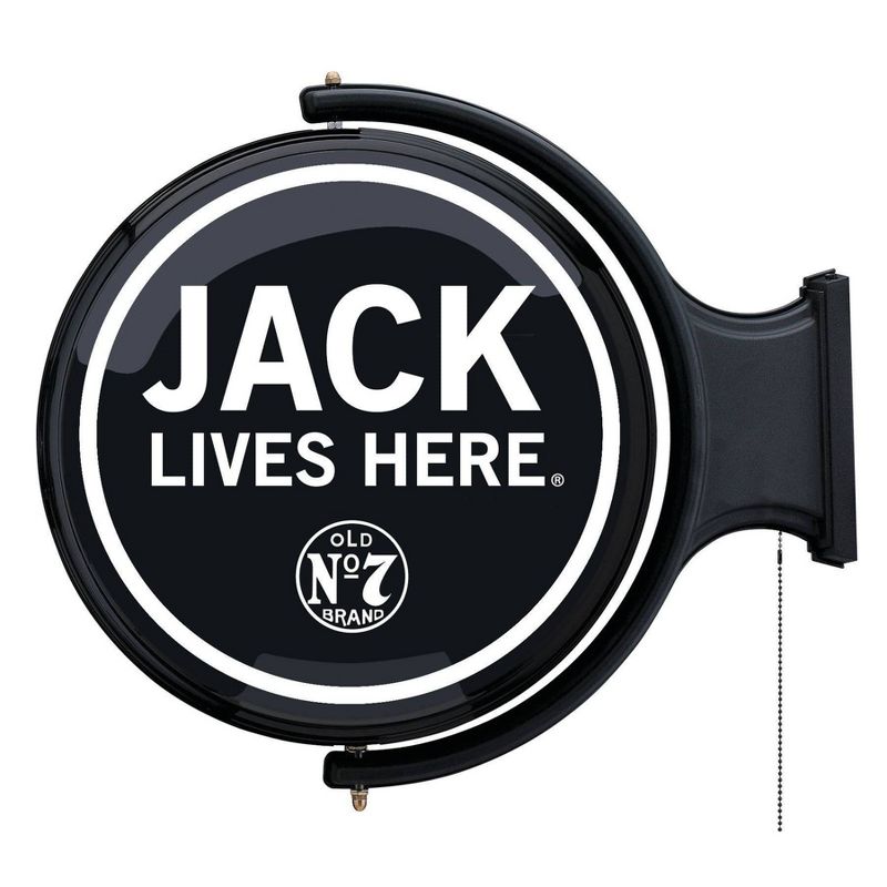 Jack Lives Here Rotating Pub Light Decorative Accent Sets - Jack Daniel's