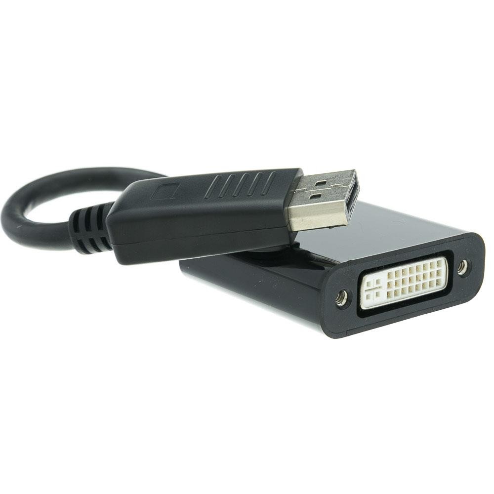 DisplayPort Male to DVI F Adapter