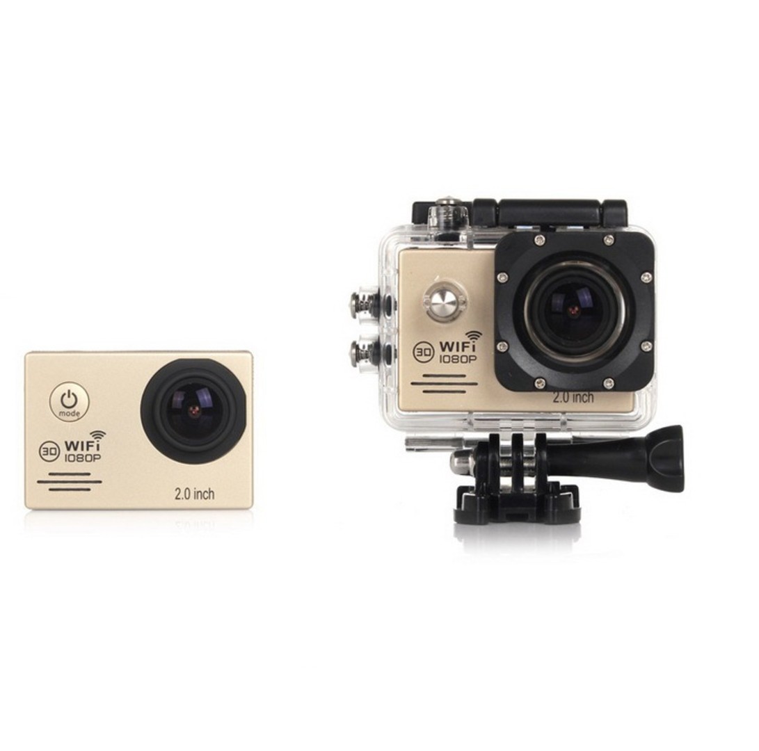 Sj7000 Waterproof Action Sports Wireles Wifi Hd 1080p 2.0 Inch Remote Camera 170&deg; Wide Angle Lens