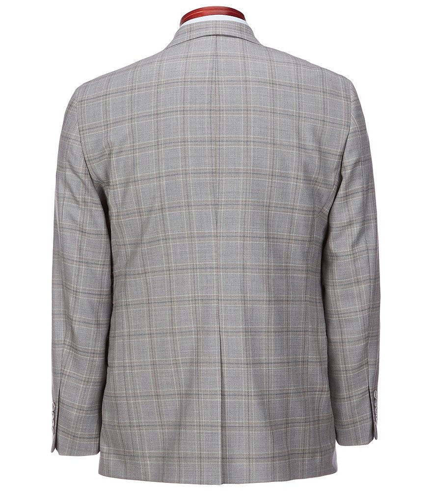 Murano Interstellar Collection Slim-Fit Checked Suit Separates Blazer