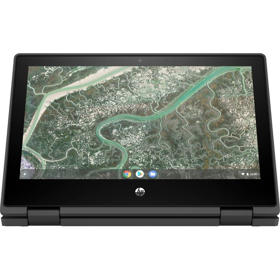 HP Chromebook x360 11MK G3 EE 11.6" Touchscreen Rugged 2 in 1 Chromebook - HD - 1366 x 768 - ARM Cortex A73 Octa-core (8 Core) 2 GHz - 32 GB RAM - 32 GB Flash Memory - MediaTek MT8183 SoC - Chrom