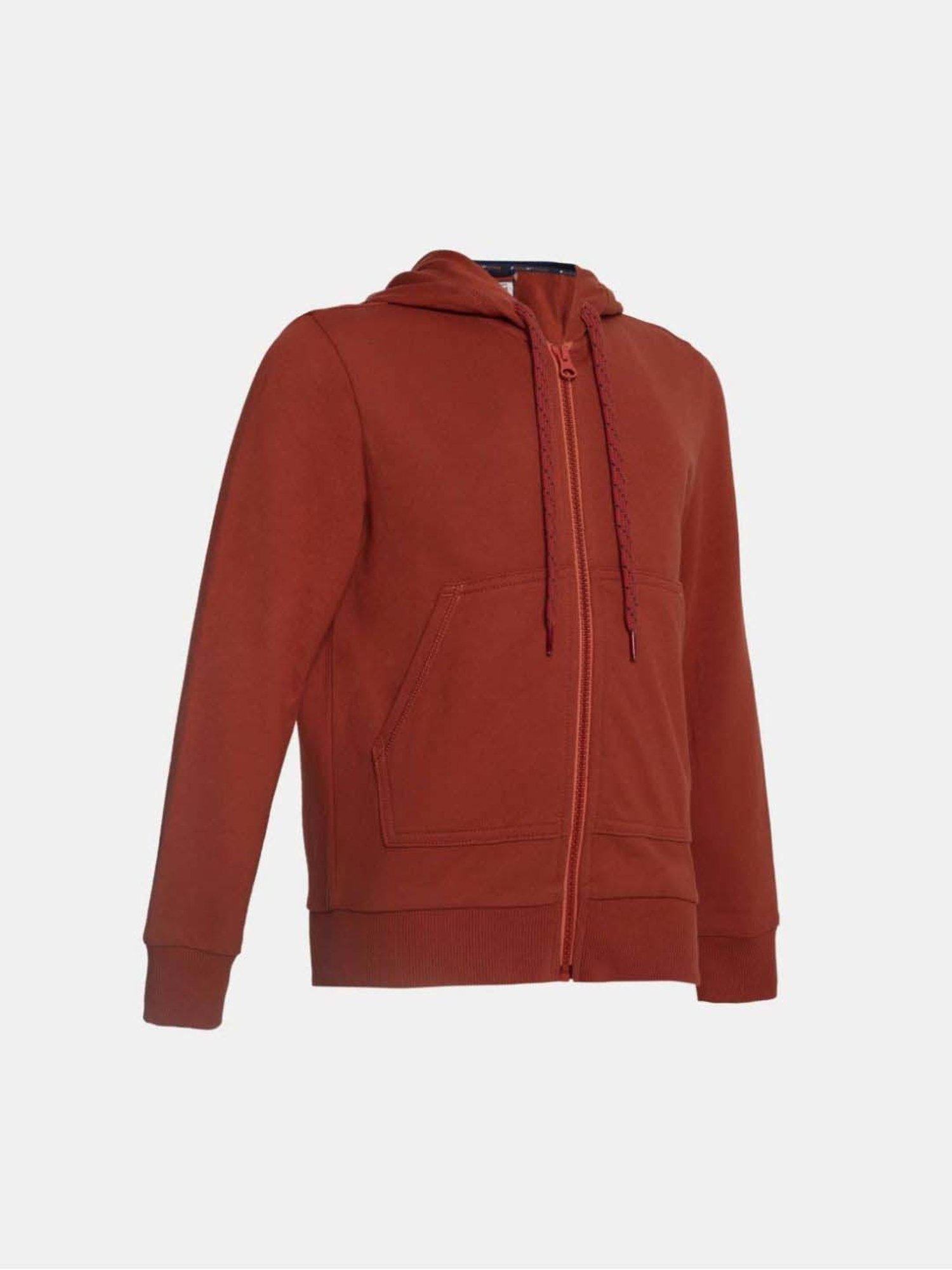 Jockey Kids Brown Cotton Regular Fit Full Sleeves Jacket