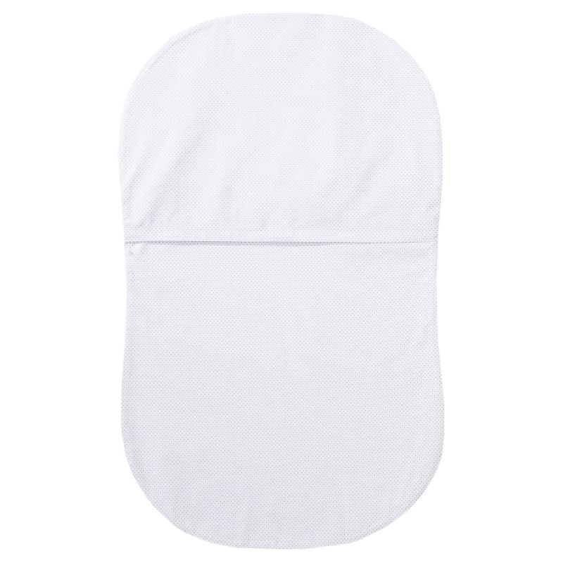 HALO Bassinest Fitted Sheet - Gray Pin Dot