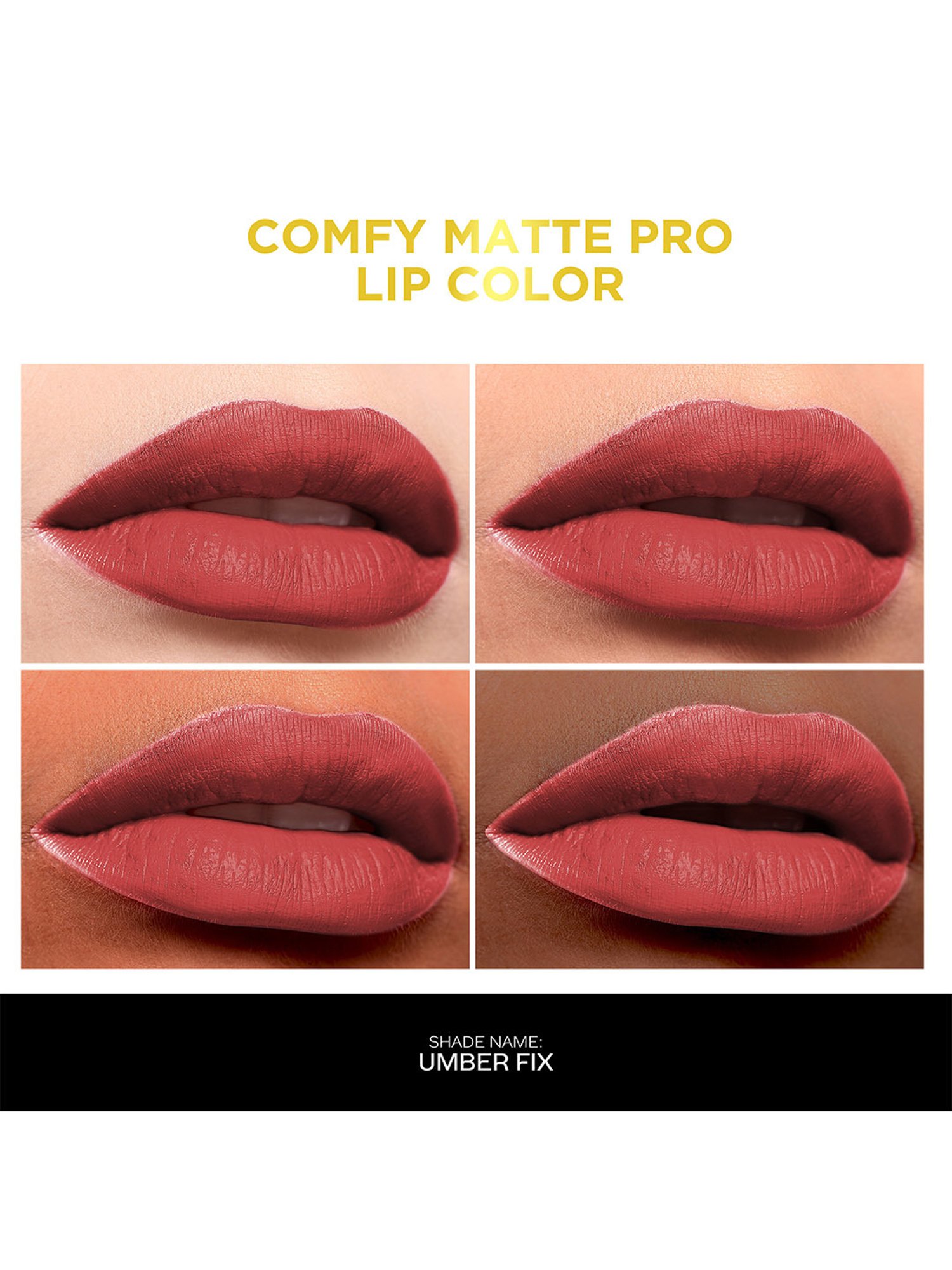 Faces Canada Comfy Matte Pro Lip Color Umber Fix 10 - 5.5 ml