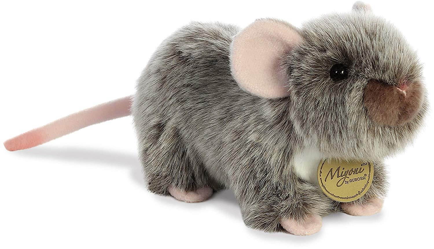 Aurora World  26367 8" Mouse, Grey