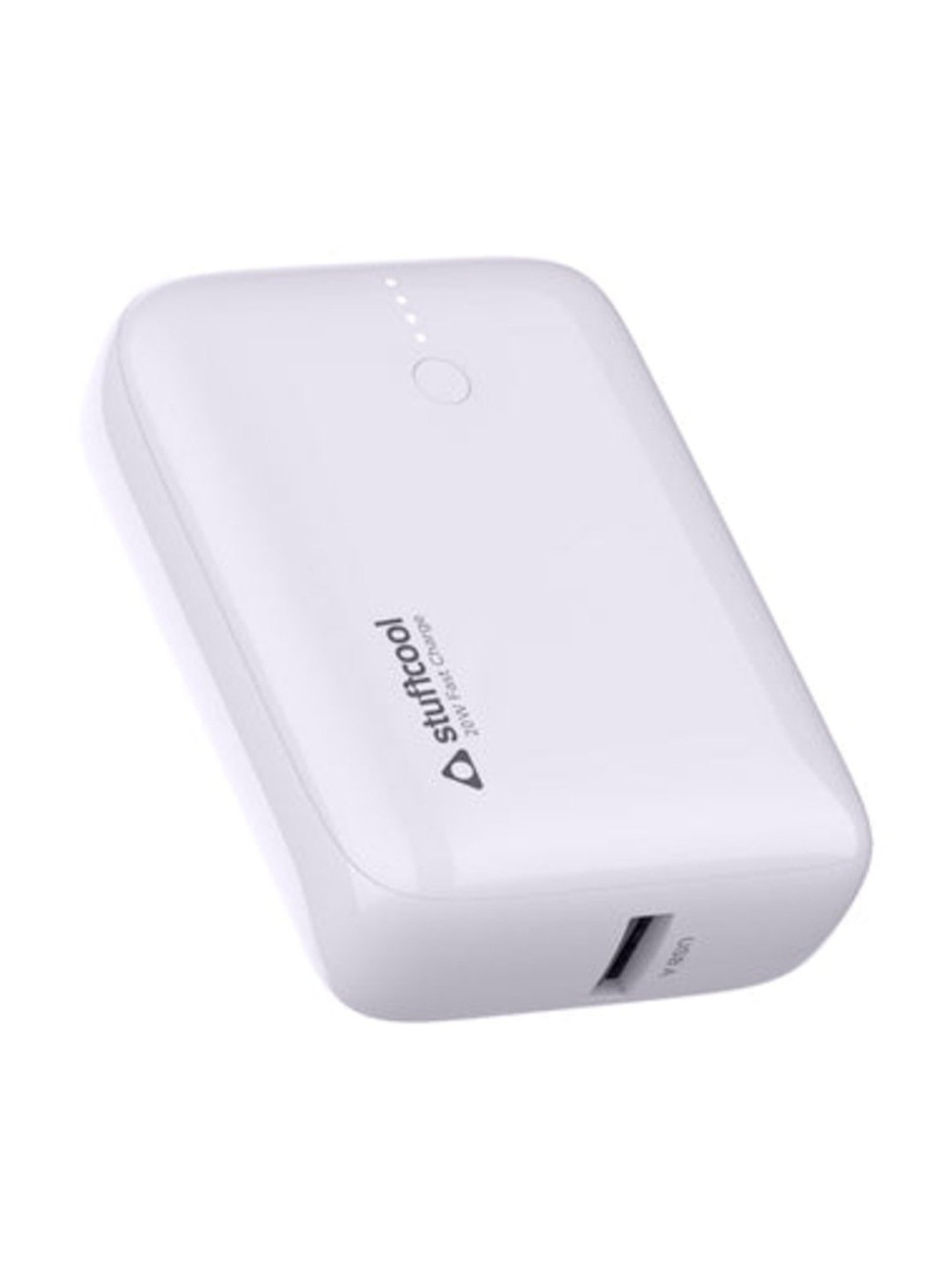 Stuffcool Palm Smallest 10000mAh PD20W Type C Powerbank (White)