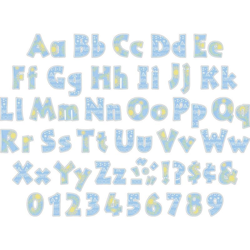 Barker Creek 4" 2pk Thoughtfulness Letter Pop Out 510 Characters