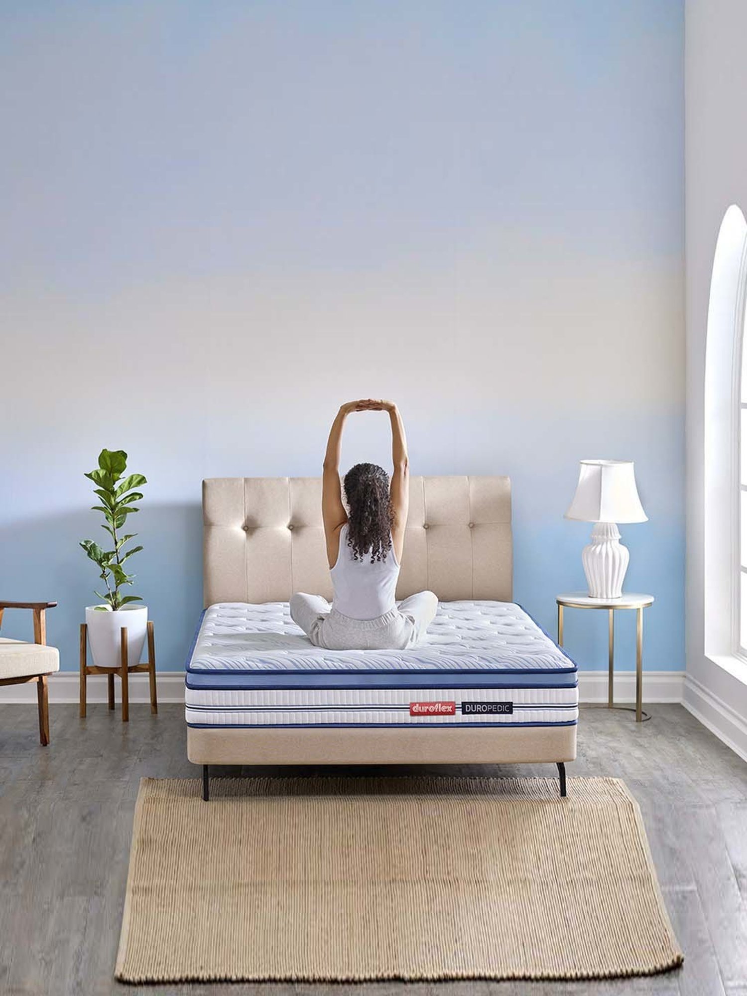 Duroflex Balance Plus White Foam Doctor Recommended Single Size Mattress