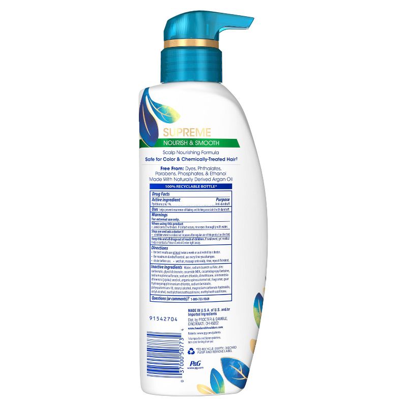 Head and Shoulders Supreme Nourish & Smooth Hair & Scalp Shampoo - 11.8 fl oz
