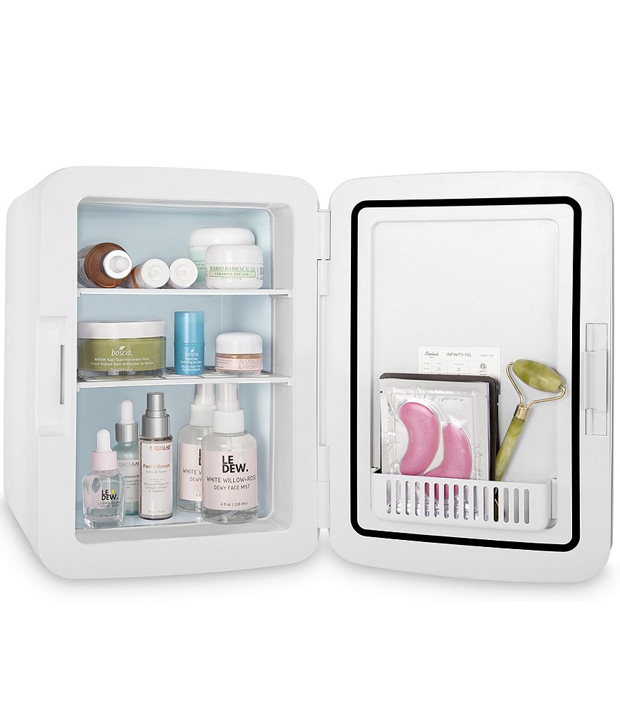 Cooluli Infinity White 10 Liter Mini Fridge