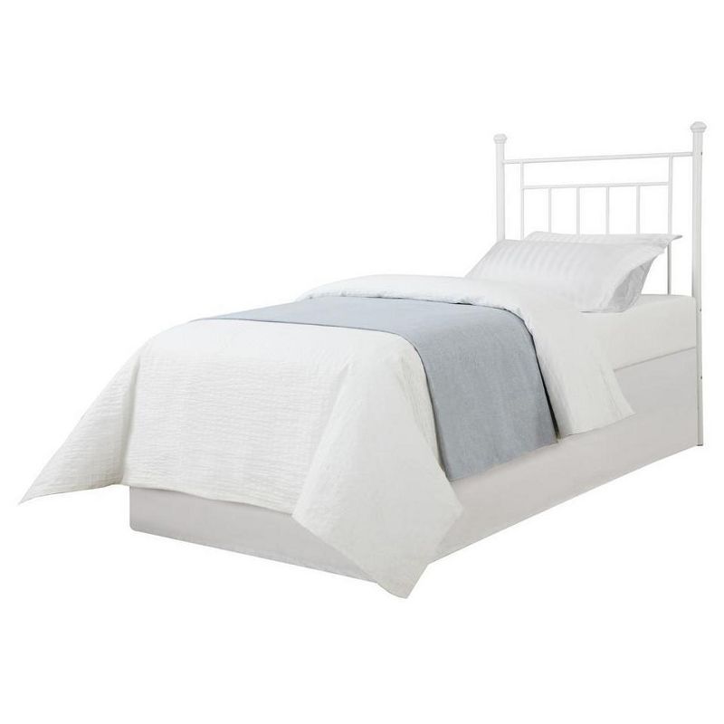 Metal Headboard (Twin) - White - Dorel Living