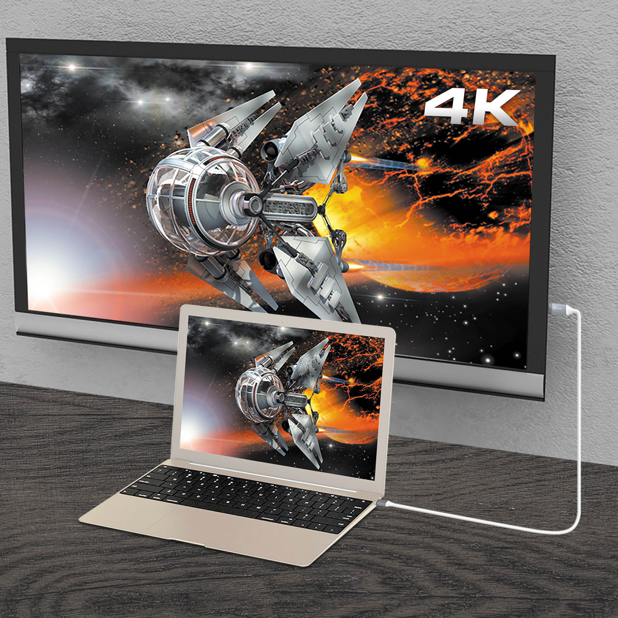 j5create USB Type-C to 4K HDMI Cable