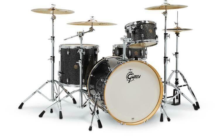 Gretsch Drums Catalina Maple Shell Pack - 4-pc - Black Stardust