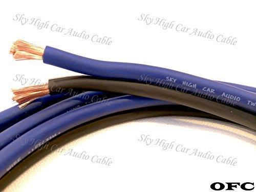 25 feet OFC TRUE 8 Gauge AWG Oxygen Free Copper Speaker Wire Car Home Audio