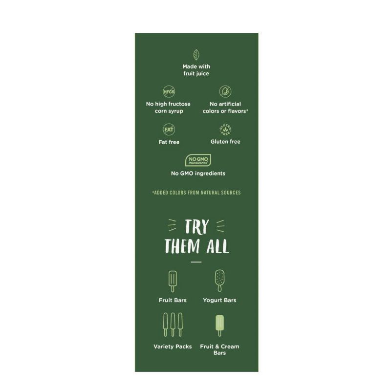 Outshine Lime Tangerine & Lemon Frozen Fruit Bars - 12ct