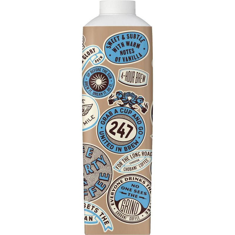 Chobani Coffee Cold Brew with Vanilla Creamer  - 32 fl oz