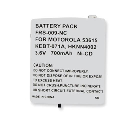 Motorola T5820 2-Way Radio Battery (Ni-CD 3.6V 700mAh) Rechargeable Battery - replacement for Motorola 53615