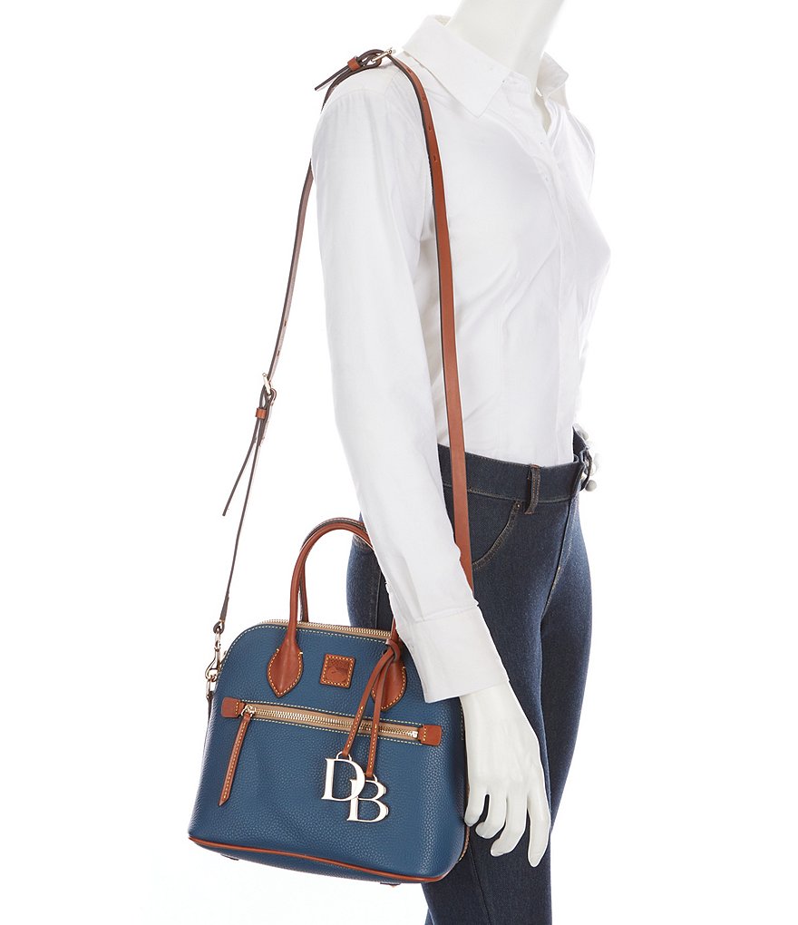 Dooney & Bourke Pebble Collection Domed Satchel Bag