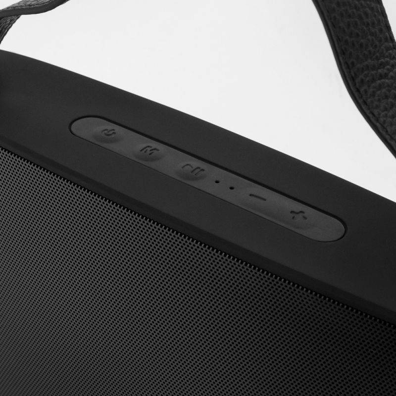 Cipe Handbag-Style Bluetooth Wireless Speaker & Powerbank, Black