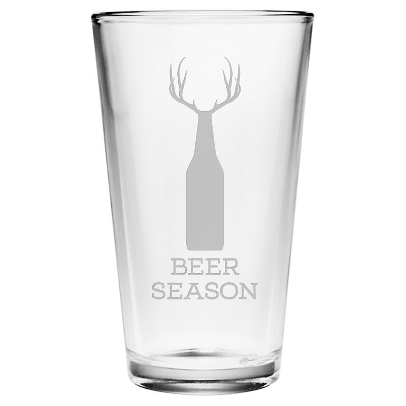 Just Funky Teenage Mutant Ninja Turtles Pizza Party 16oz Pint Glass 4-Pack